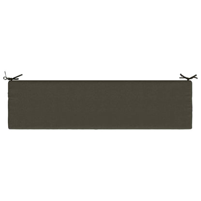 2-Piece Bench Cushions SOEST 2 pcs 100% Polyester Anthracite