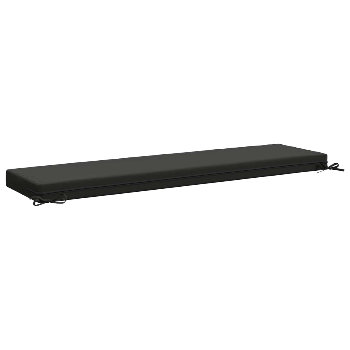 Bench Cushion SOEST 100% Polyester Anthracite 140 x 40 x 8 cm