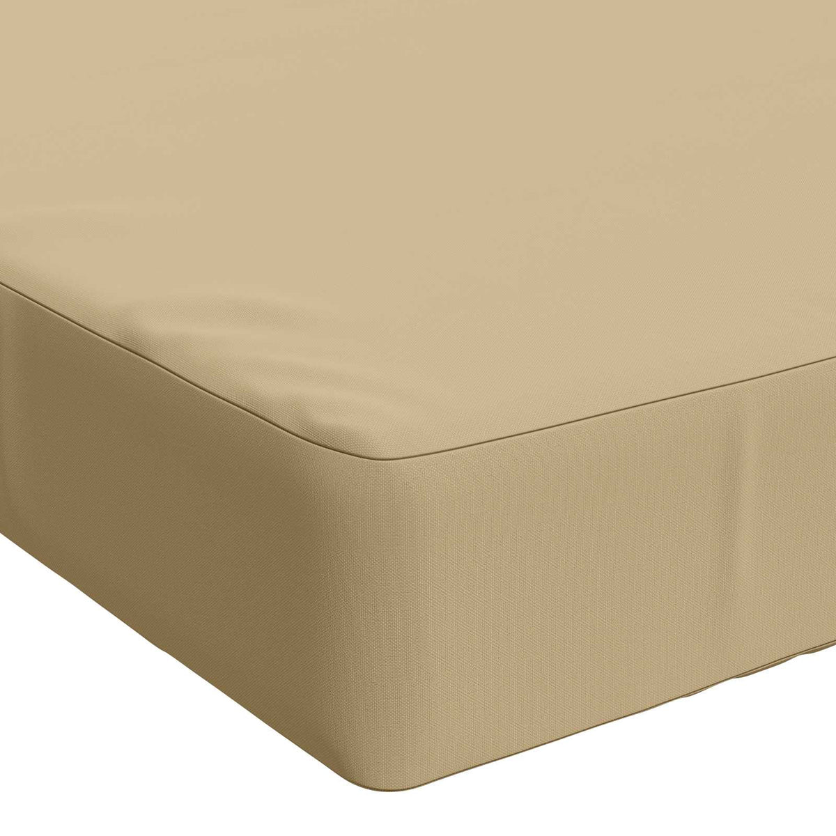 2-Piece Bench Cushions SOEST 2 pcs 100% Polyester Beige