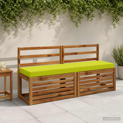 Bench Cushion SOEST 100% Polyester Bright Green 150 x 40 x 8 cm