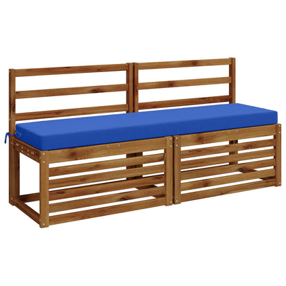 Bench Cushion SOEST 100% Polyester Royal Blue 140 x 40 x 8 cm