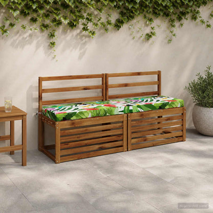 2-Piece Bench Cushions SOEST 2 pcs 100% Polyester Multicolour