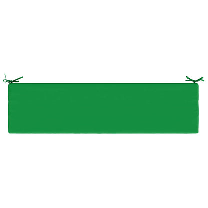 Bench Cushion SOEST 100% Polyester Green 140 x 40 x 8 cm