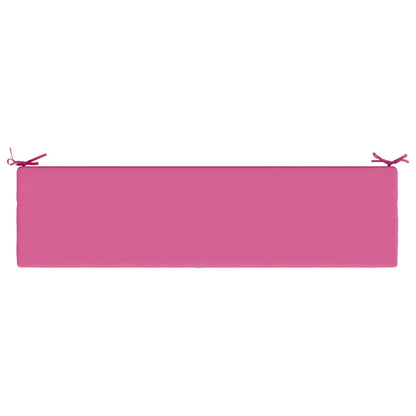 2-Piece Bench Cushions SOEST 2 pcs 100% Polyester Pink