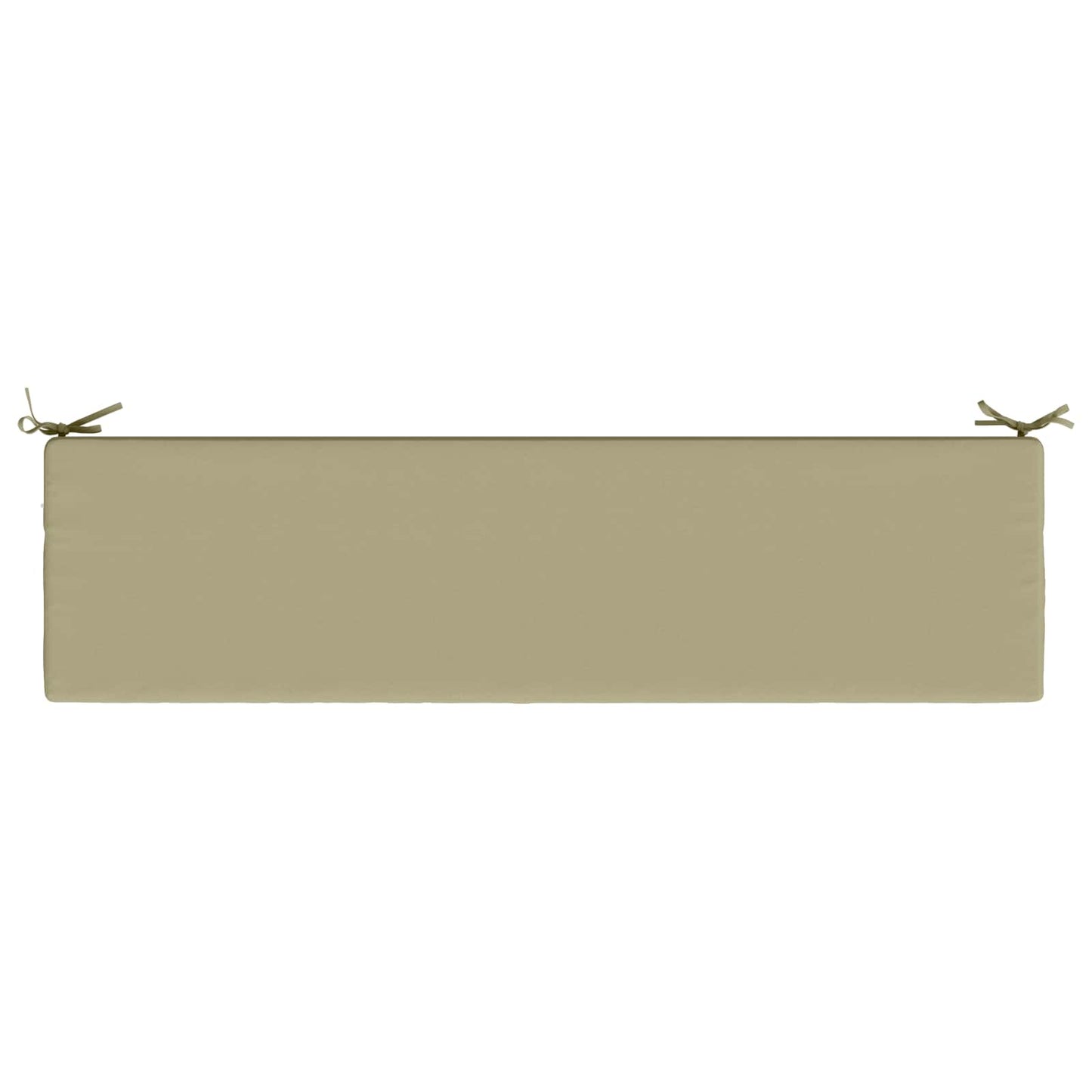 Bench Cushion SOEST 100% Polyester Light Green 150 x 40 x 8 cm