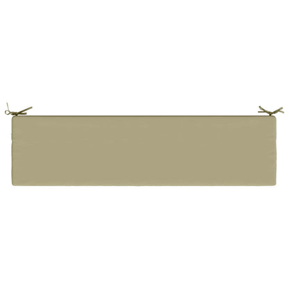 Bench Cushion SOEST 100% Polyester Light Green 150 x 40 x 8 cm