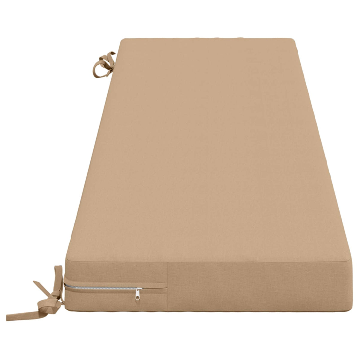 Bench Cushion SOEST 100% Polyester Sand 150 x 40 x 8 cm