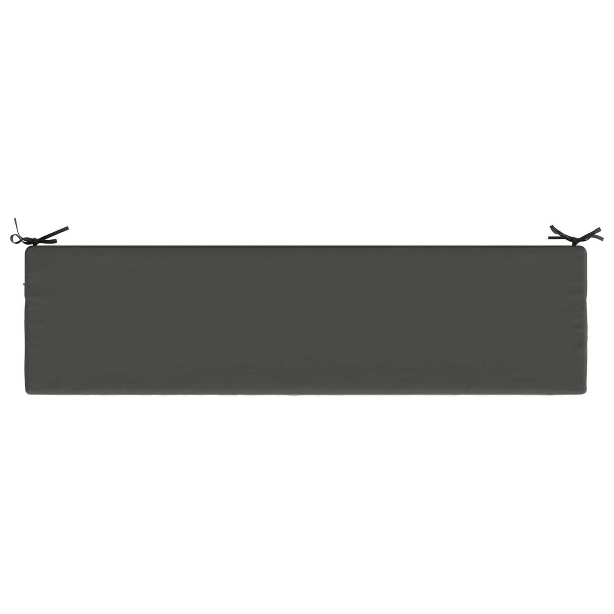 2-Piece Bench Cushions SOEST 2 pcs 100% Polyester Anthracite