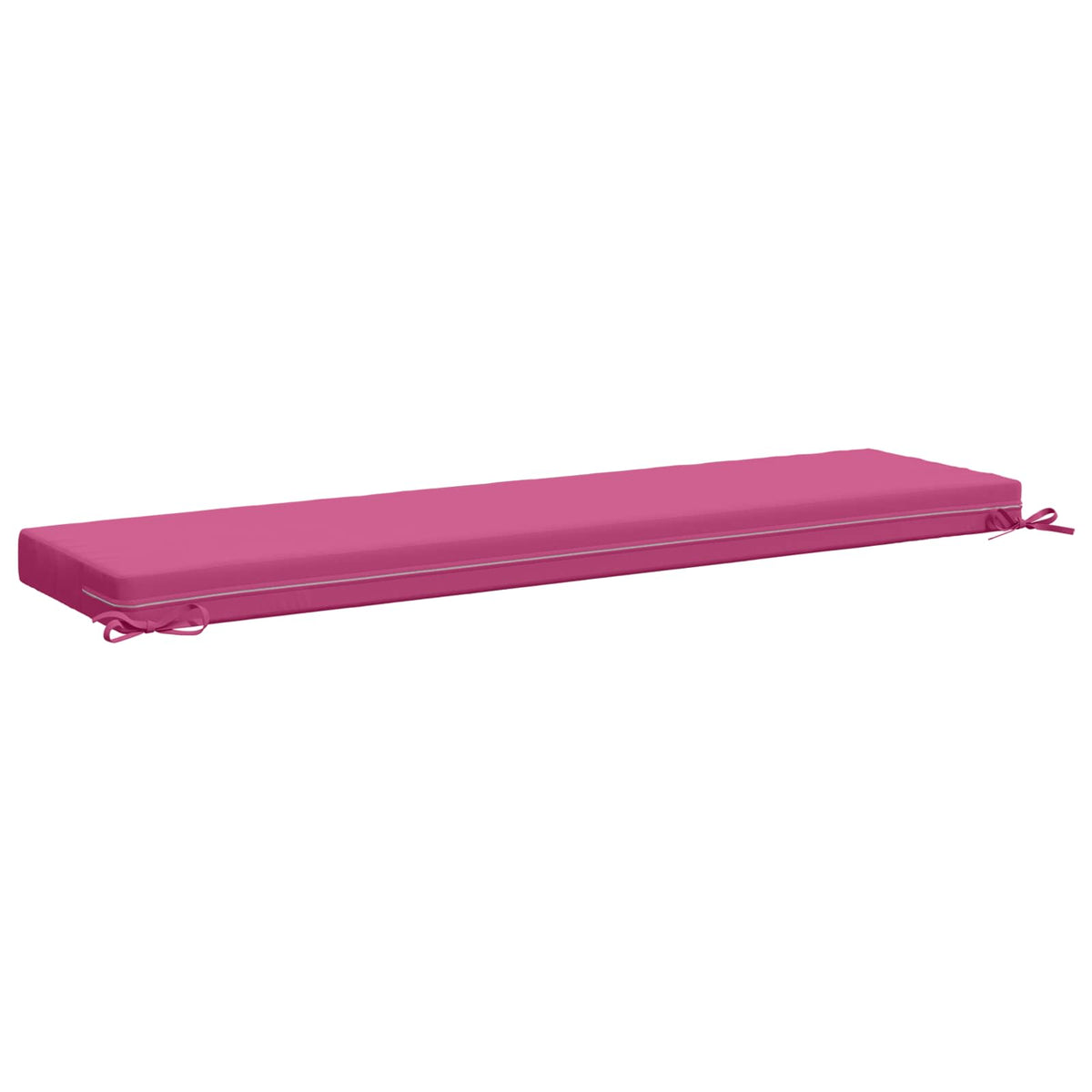 2-Piece Bench Cushions SOEST 2 pcs 100% Polyester Pink