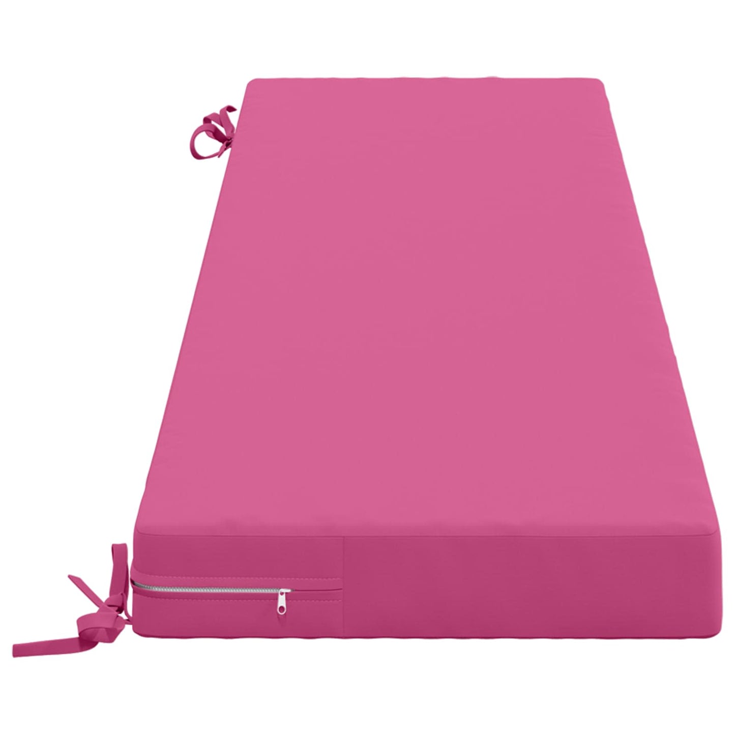 2-Piece Bench Cushions SOEST 2 pcs 100% Polyester Pink
