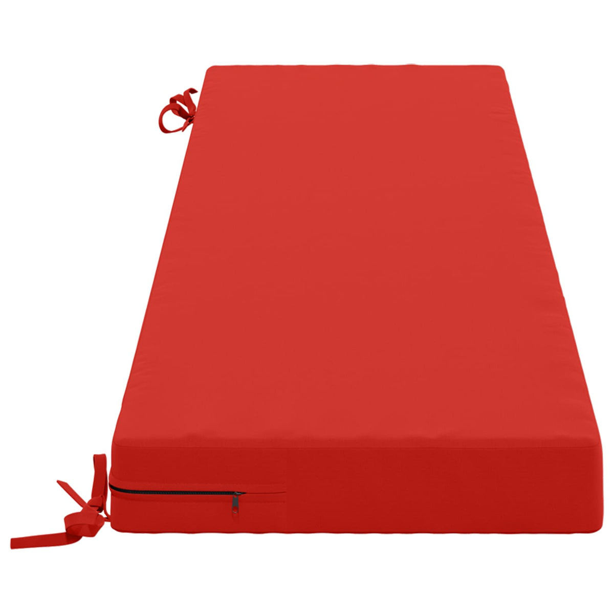 2-Piece Bench Cushions SOEST 2 pcs 100% Polyester Red