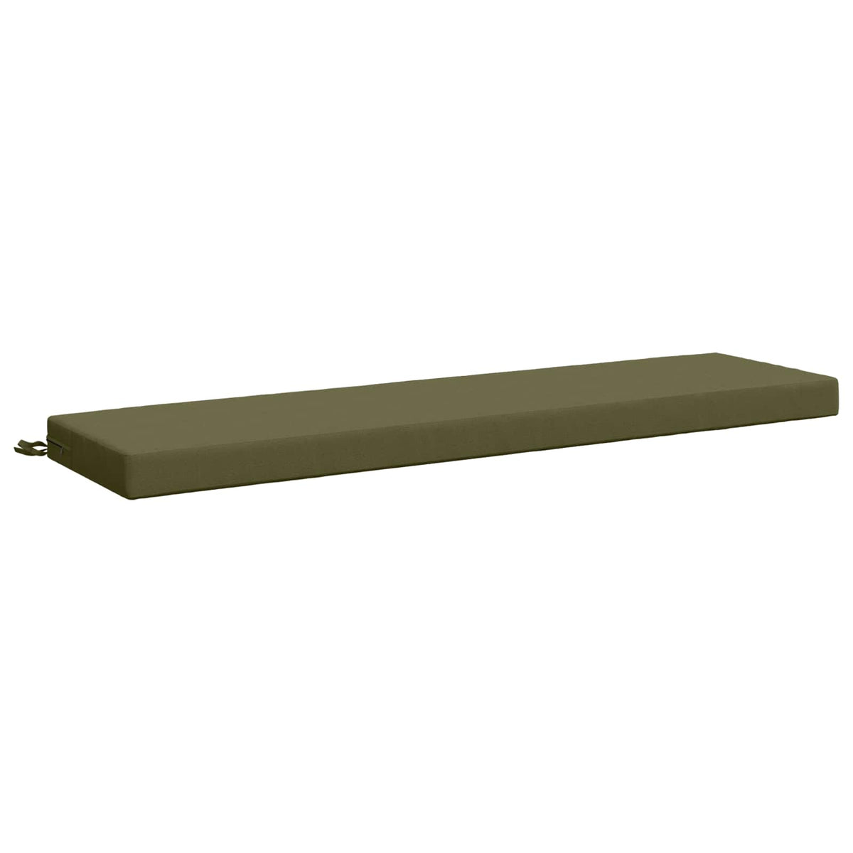 2-Piece Bench Cushions SOEST 2 pcs 100% Polyester Olive Green