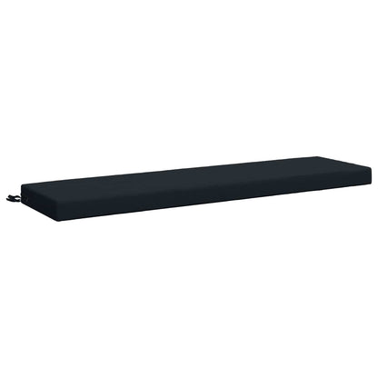 2-Piece Bench Cushions SOEST 2 pcs 100% Polyester Dark Blue