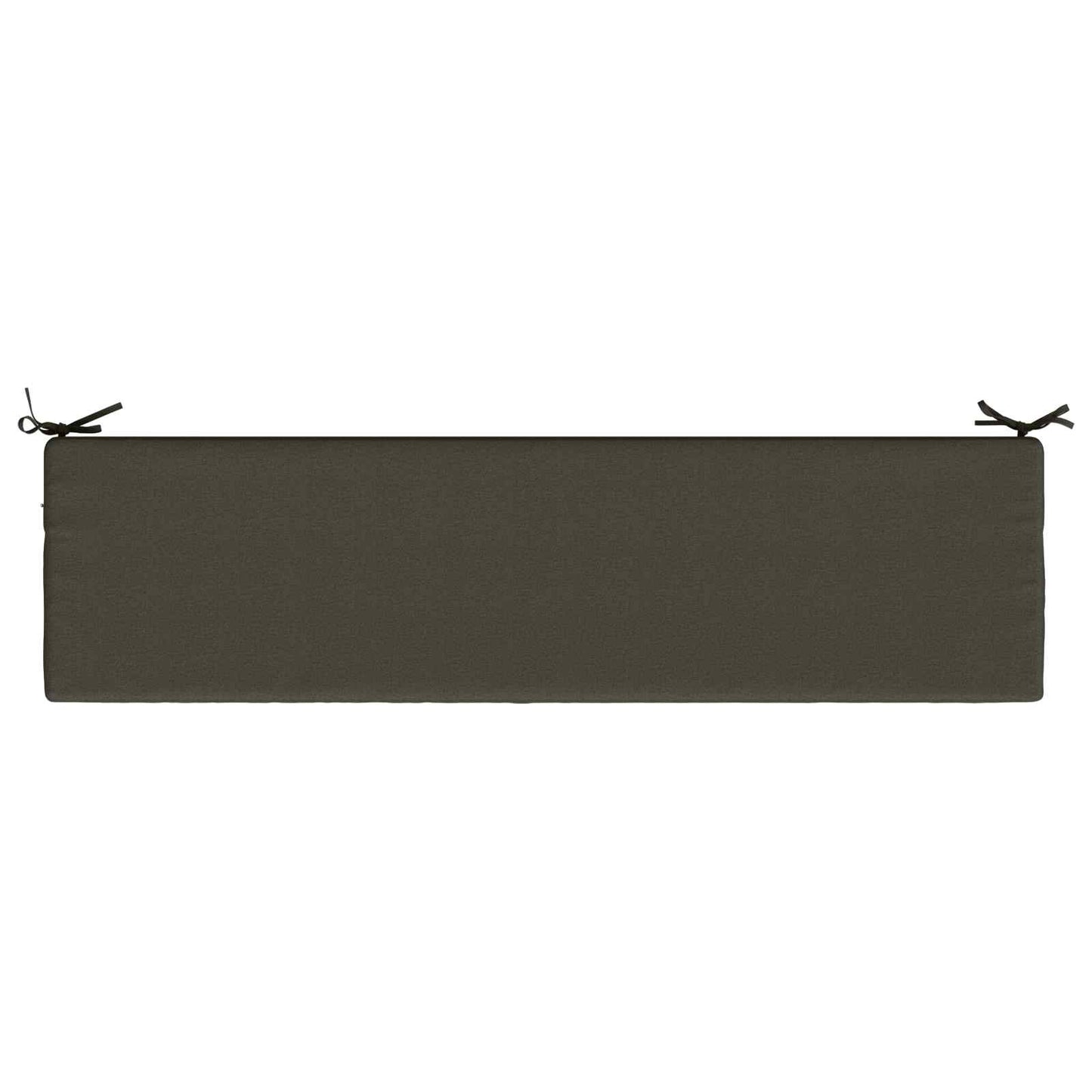 2-Piece Bench Cushions SOEST 2 pcs 100% Polyester Anthracite