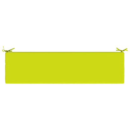 Bench Cushion SOEST 100% Polyester Bright Green 160 x 40 x 8 cm