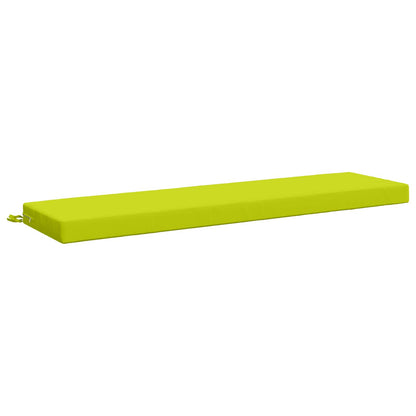 2-Piece Bench Cushions SOEST 2 pcs 100% Polyester Bright Green