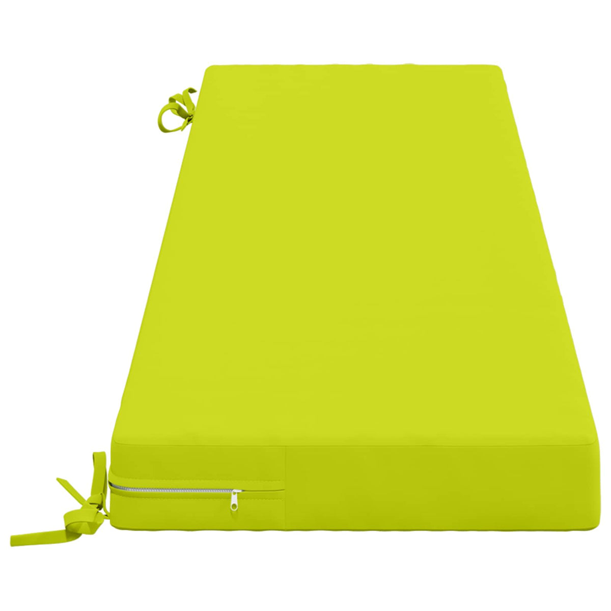 2-Piece Bench Cushions SOEST 2 pcs 100% Polyester Bright Green