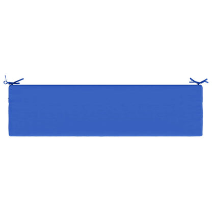 2-Piece Bench Cushions SOEST 2 pcs 100% Polyester Royal Blue