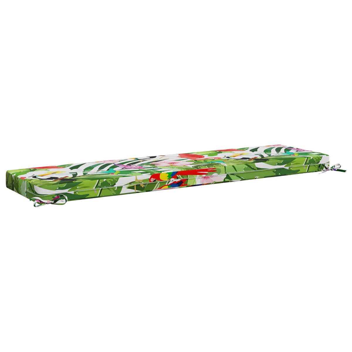 2-Piece Bench Cushions SOEST 2 pcs 100% Polyester Multicolour