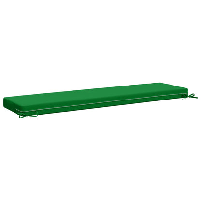 2-Piece Bench Cushions SOEST 2 pcs 100% Polyester Green