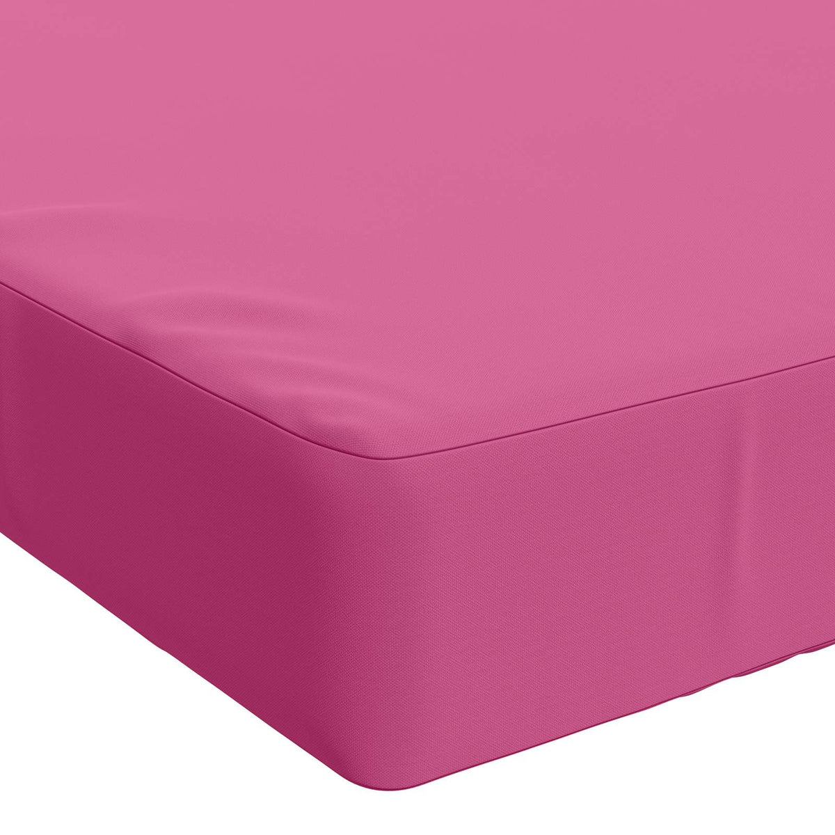 2-Piece Bench Cushions SOEST 2 pcs 100% Polyester Pink
