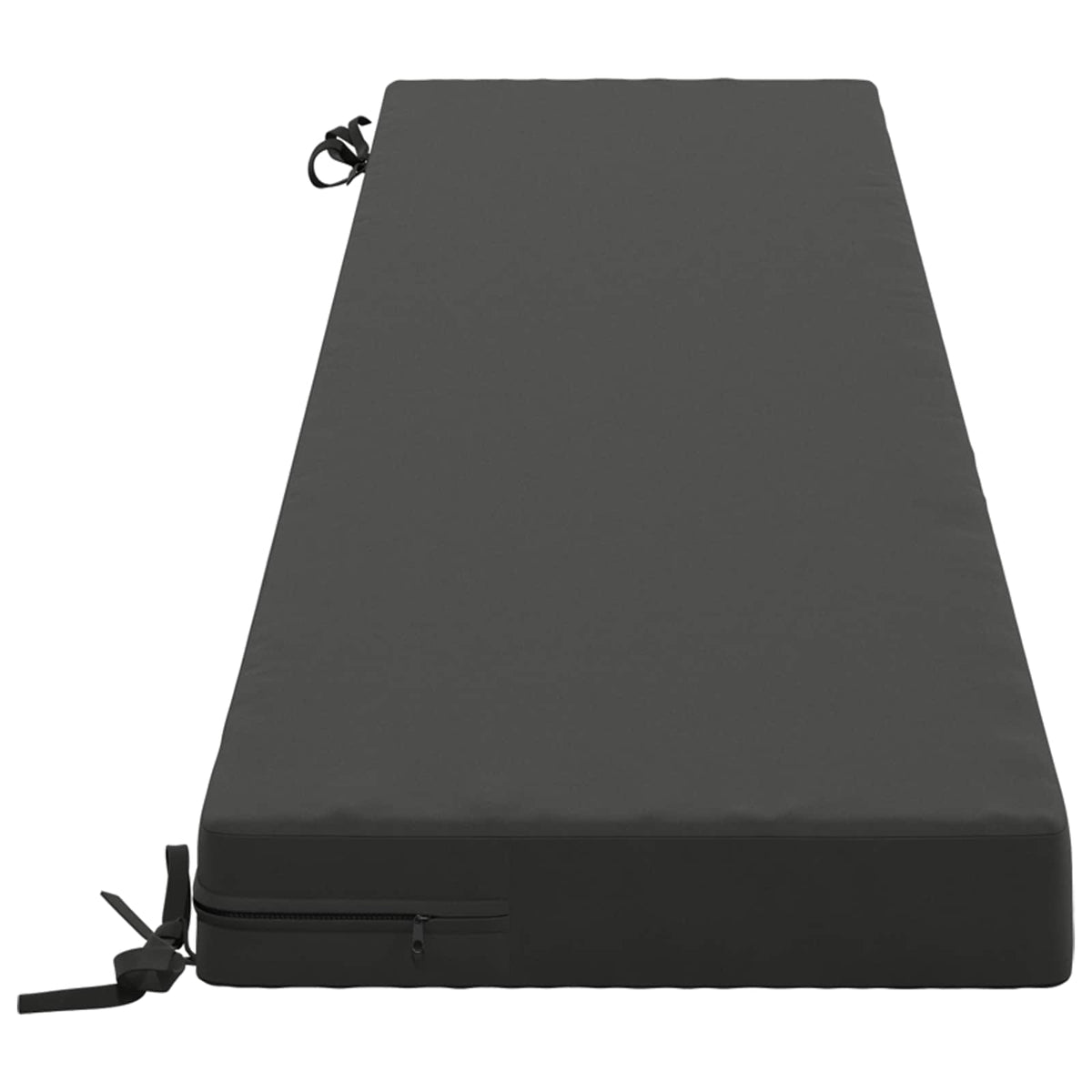 Bench Cushion SOEST 100% Polyester Anthracite 170 x 40 x 8 cm