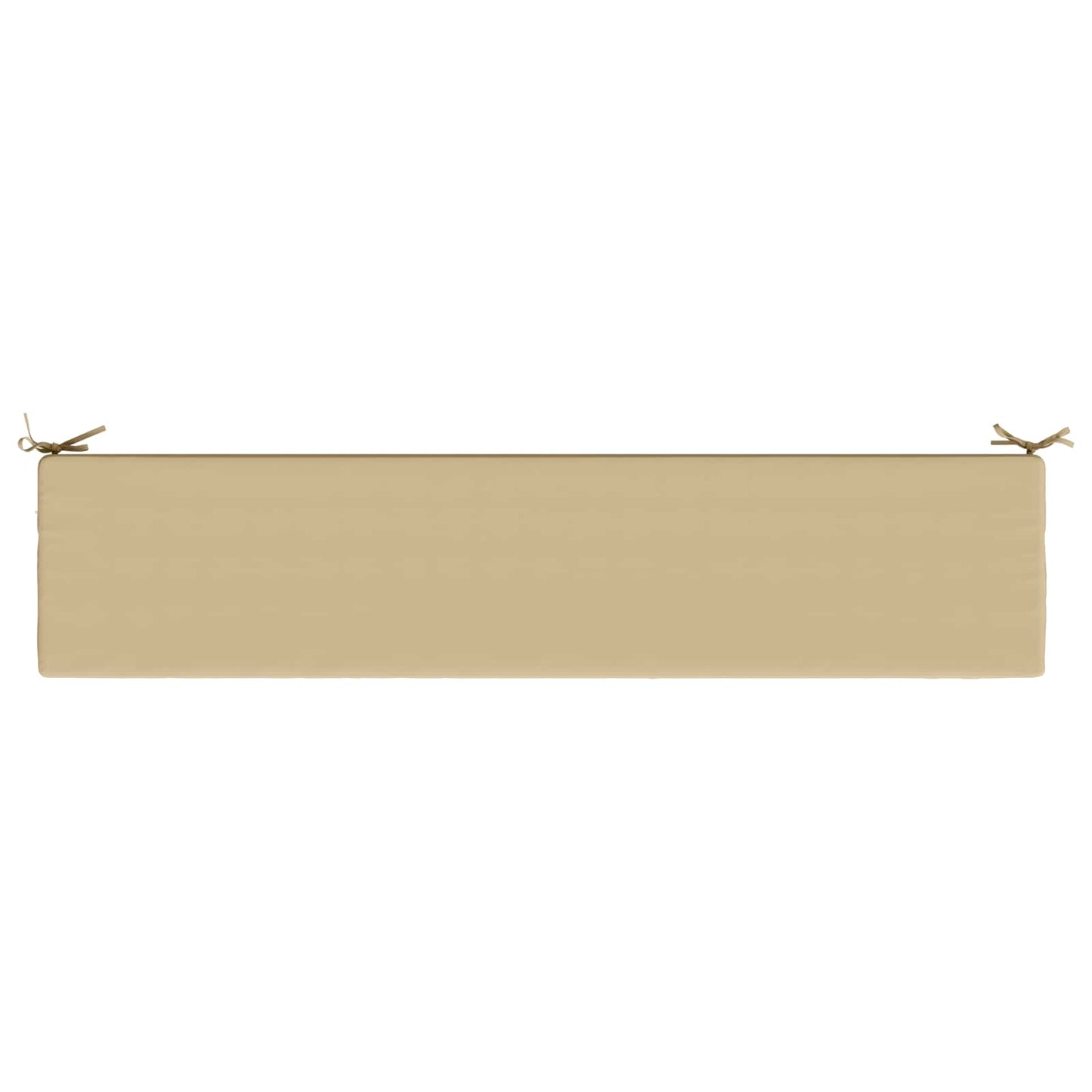 Bench Cushion SOEST 100% Polyester Beige 170 x 40 x 8 cm