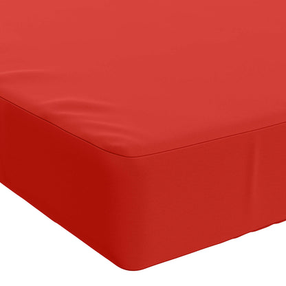 Bench Cushion SOEST 100% Polyester Red 170 x 40 x 8 cm