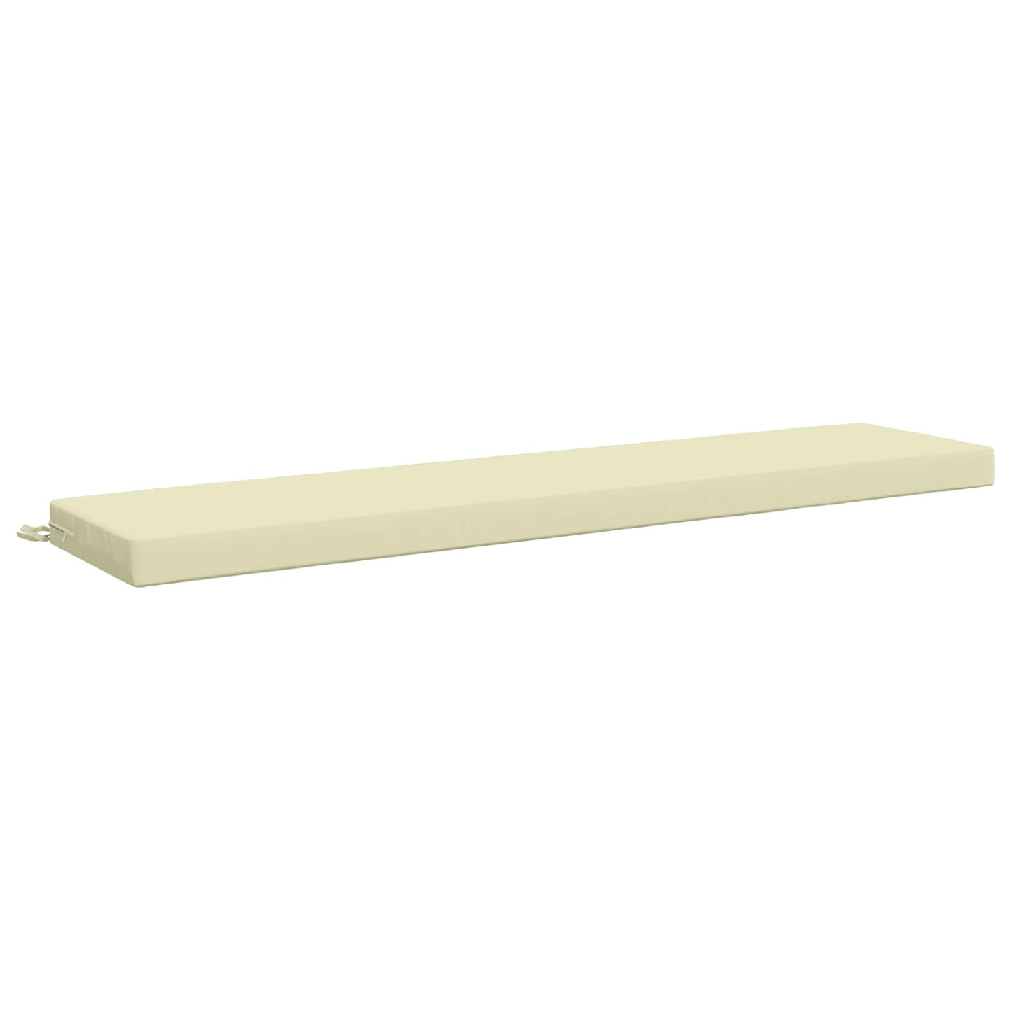 2-Piece Bench Cushions SOEST 2 pcs 100% Polyester Cream