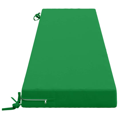 2-Piece Bench Cushions SOEST 2 pcs 100% Polyester Green