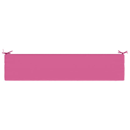 Bench Cushion SOEST 100% Polyester Pink 180 x 40 x 8 cm