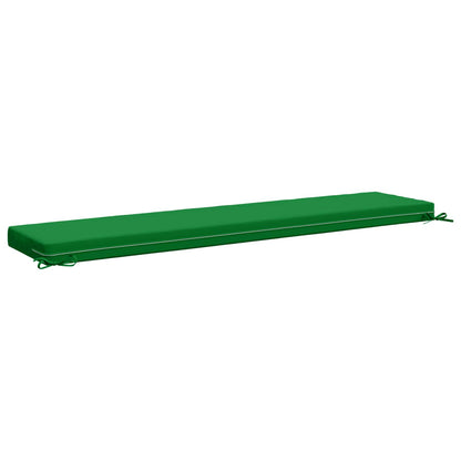 2-Piece Bench Cushions SOEST 2 pcs 100% Polyester Green