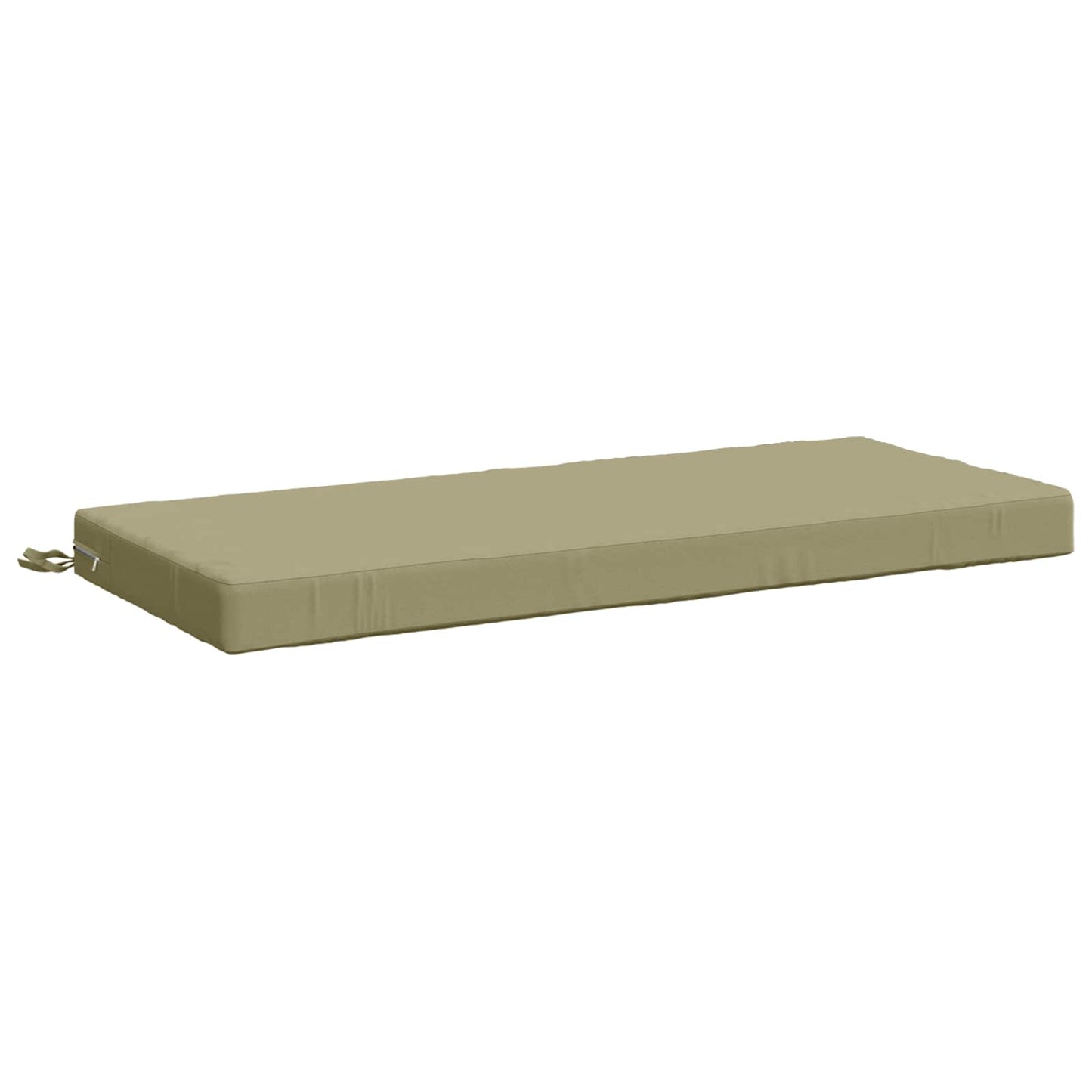 2-Piece Bench Cushions SOEST 2 pcs 100% Polyester Light Green