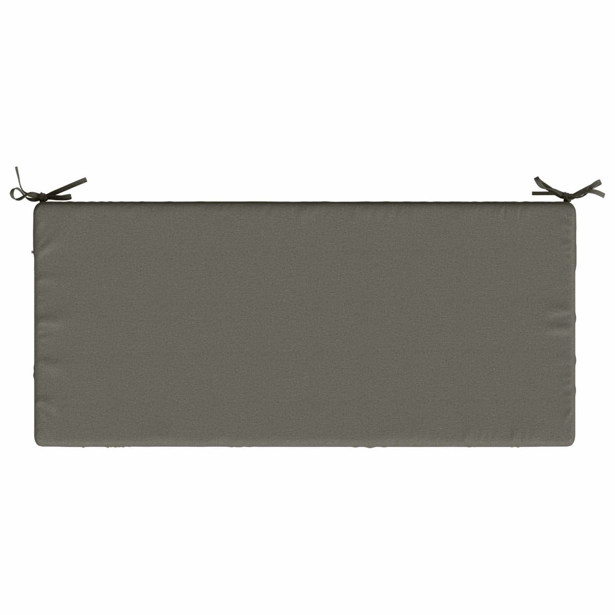 Bench Cushion SOEST 100% Polyester Grey 110 x 50 x 8 cm