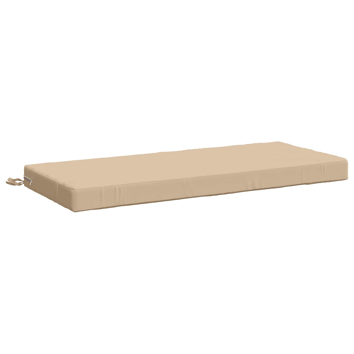 Bench Cushion SOEST 100% Polyester Cream 110 x 50 x 8 cm