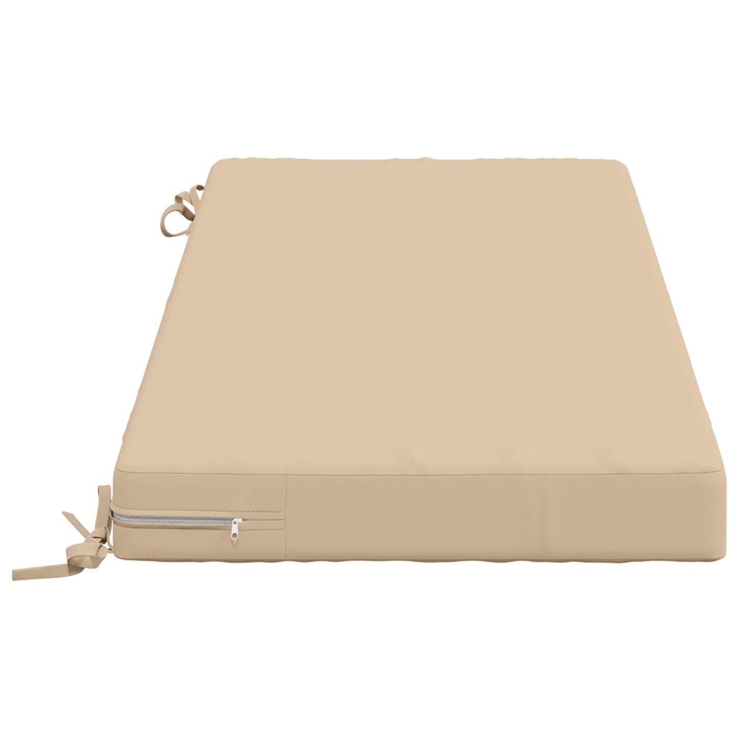 2-Piece Bench Cushions SOEST 2 pcs 100% Polyester Cream