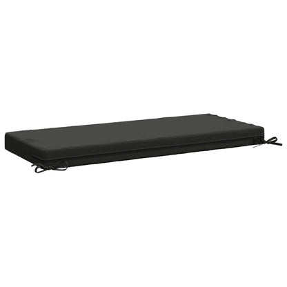 2-Piece Bench Cushions SOEST 2 pcs 100% Polyester Anthracite