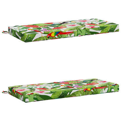 2-Piece Bench Cushions SOEST 2 pcs 100% Polyester Multicolour