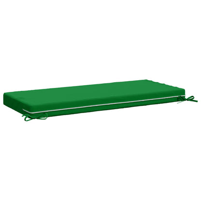 2-Piece Bench Cushions SOEST 2 pcs 100% Polyester Green