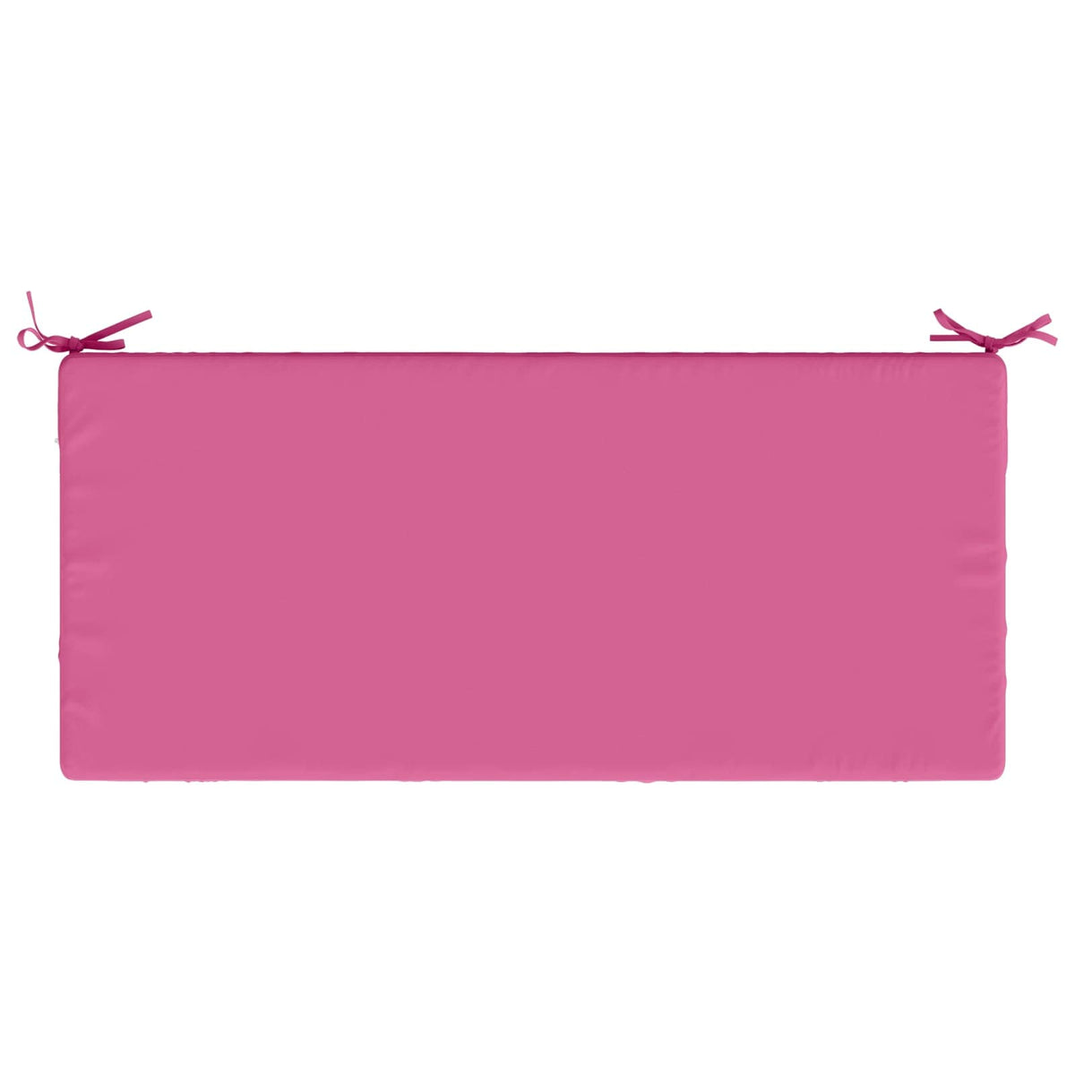 2-Piece Bench Cushions SOEST 2 pcs 100% Polyester Pink