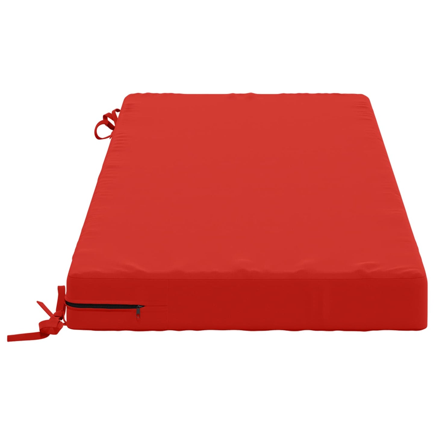 Bench Cushion SOEST 100% Polyester Red 110 x 50 x 8 cm