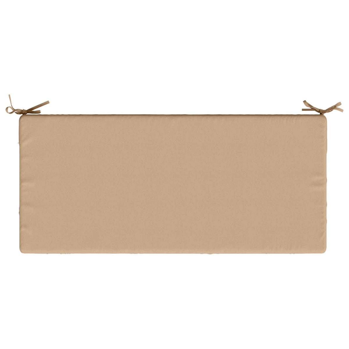 Bench Cushion SOEST 100% Polyester Sand 120 x 50 x 8 cm