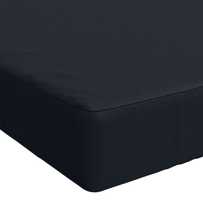 Bench Cushion SOEST 100% Polyester Dark Blue 120 x 50 x 8 cm