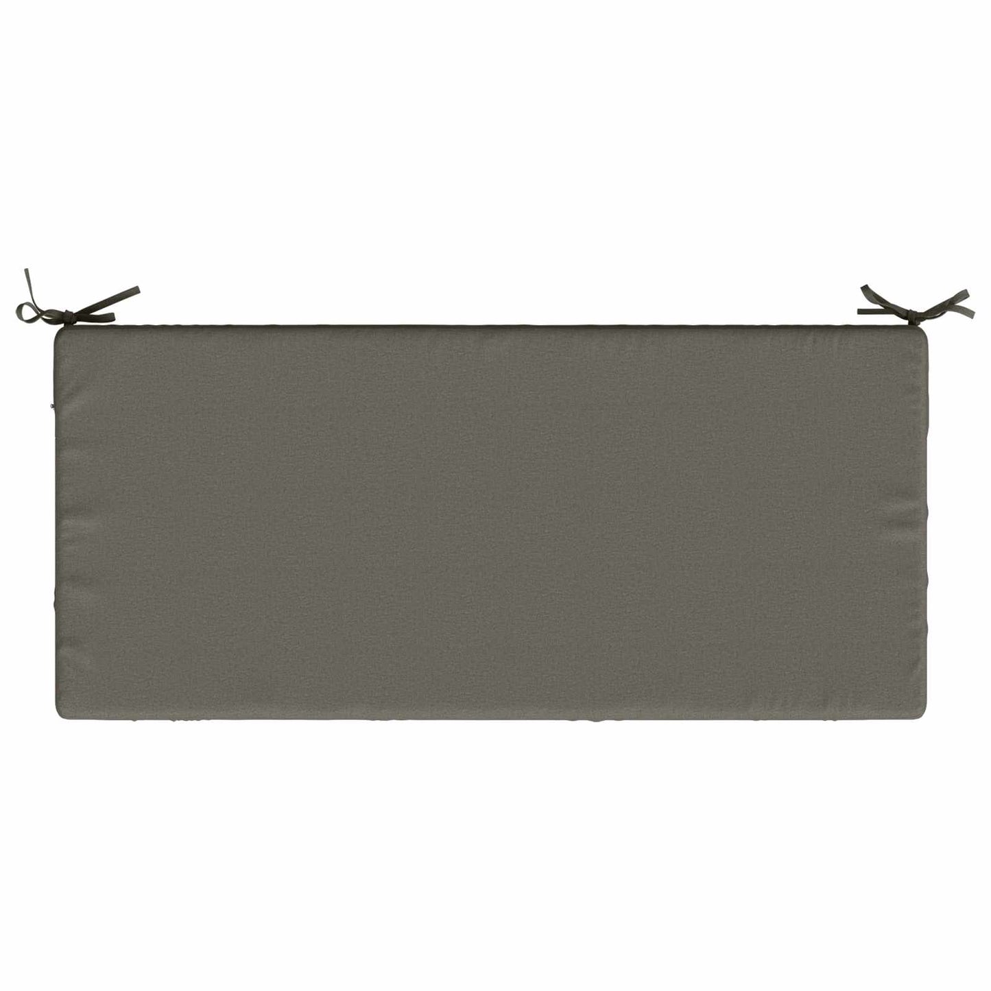 2-Piece Bench Cushions SOEST 2 pcs 100% Polyester Grey