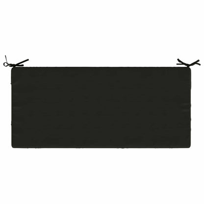 2-Piece Bench Cushions SOEST 2 pcs 100% Polyester Black