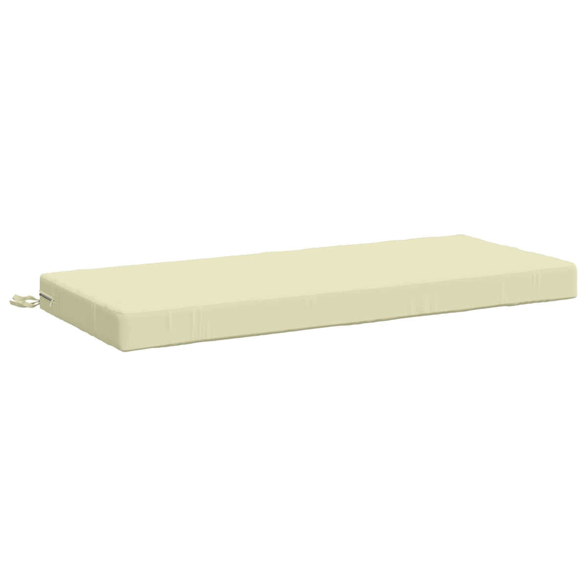 2-Piece Bench Cushions SOEST 2 pcs 100% Polyester Cream