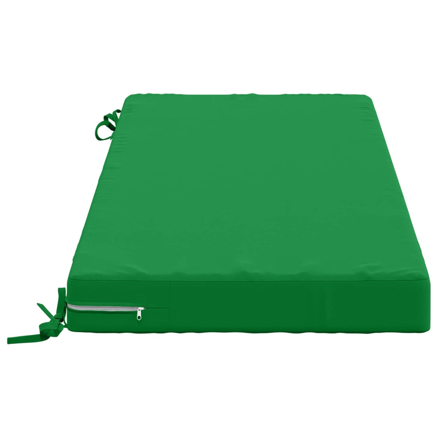 2-Piece Bench Cushions SOEST 2 pcs 100% Polyester Green