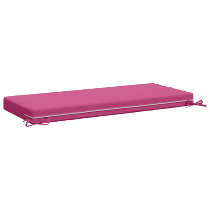 2-Piece Bench Cushions SOEST 2 pcs 100% Polyester Pink
