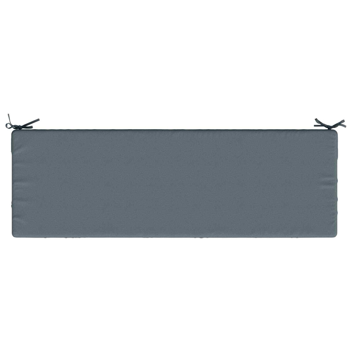 Bench Cushion SOEST 100% Polyester Blue 140 x 50 x 8 cm