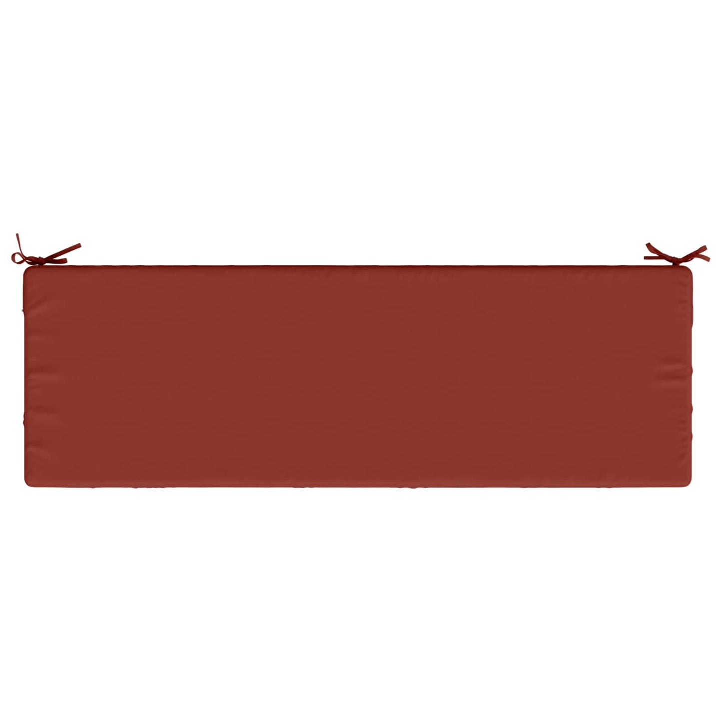2-Piece Bench Cushions SOEST 2 pcs 100% Polyester Red